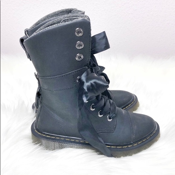Dr. Martens Shoes - Dr. Martens Yuba Combat Motorcycle Boots